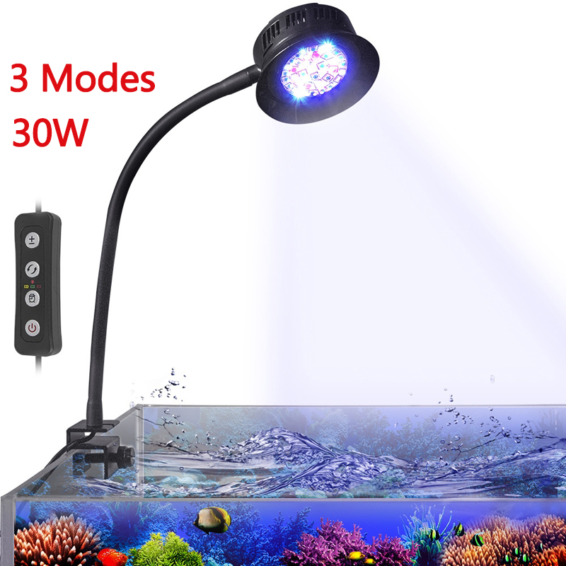 30W Aquarium LED Reef Light Di - Marine Aquarium Timing recension och pris