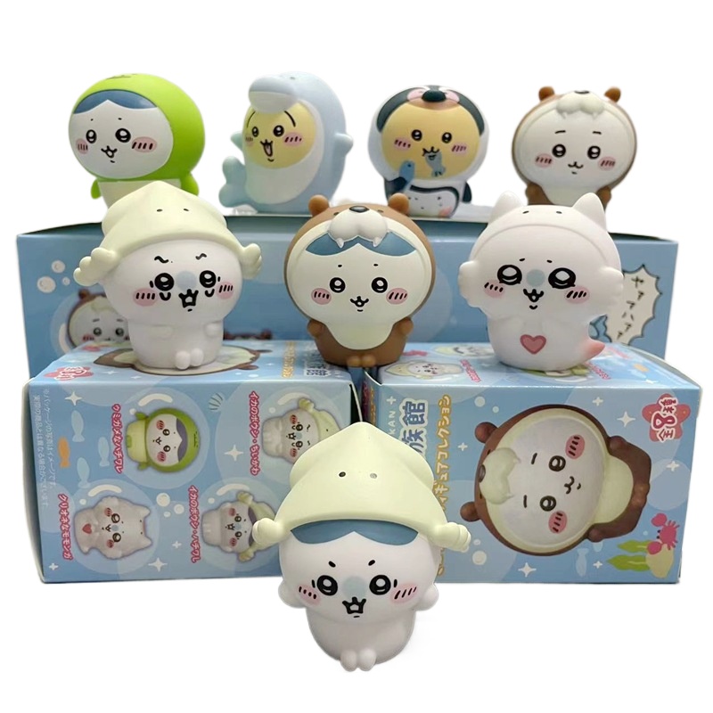 8pcs/Box Kawaii Chiikawa Aquar - Marine Life Aquariums recension och pris