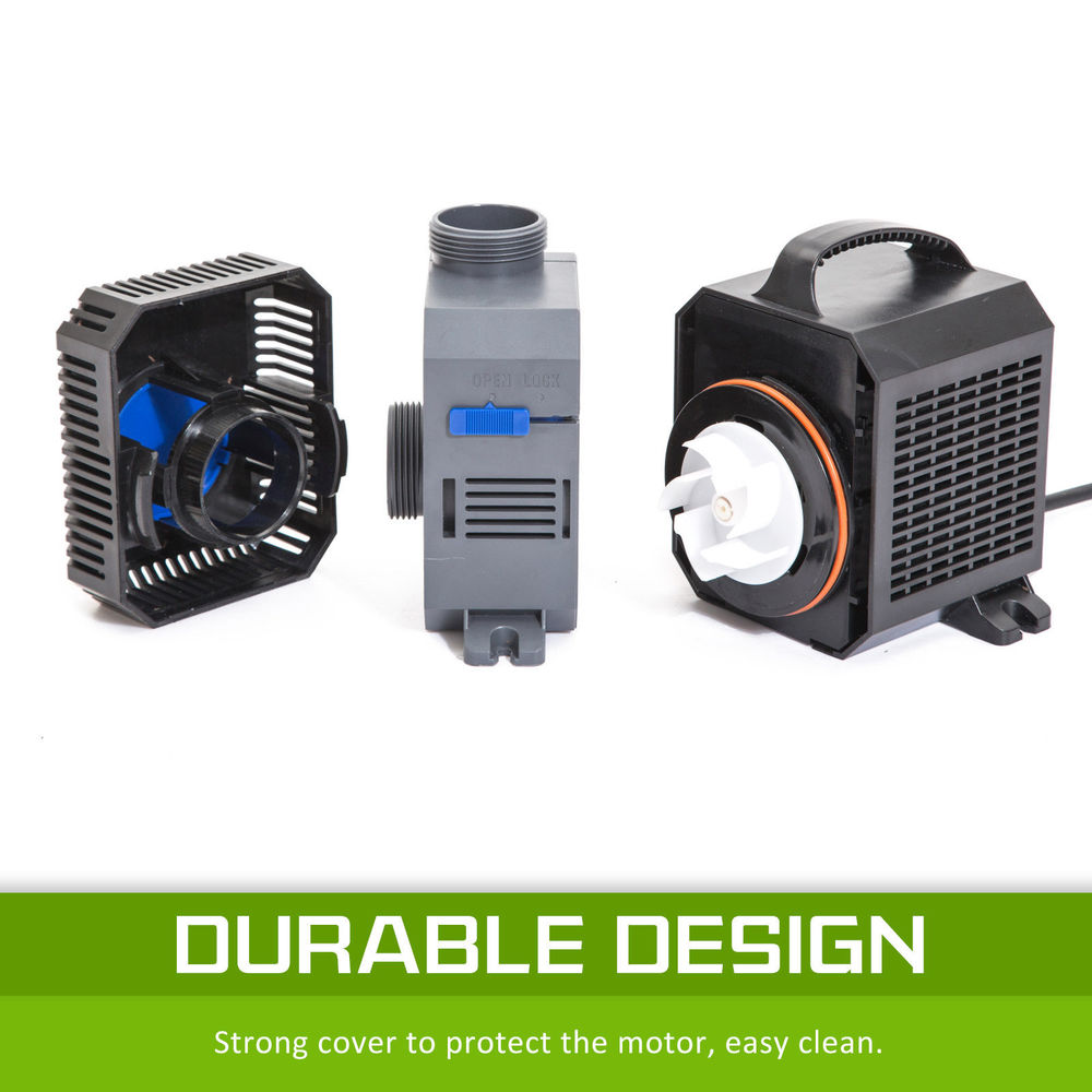 10000-16000L/H SUNSUN Submersi - Marine Aquarium Uv Light recension och pris