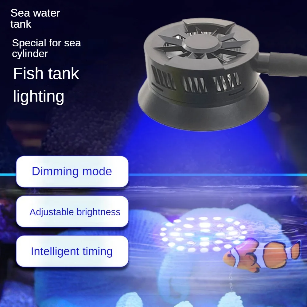 LED Fish Tank Light Saltwater  - Marine Aquarium Timing recension och pris