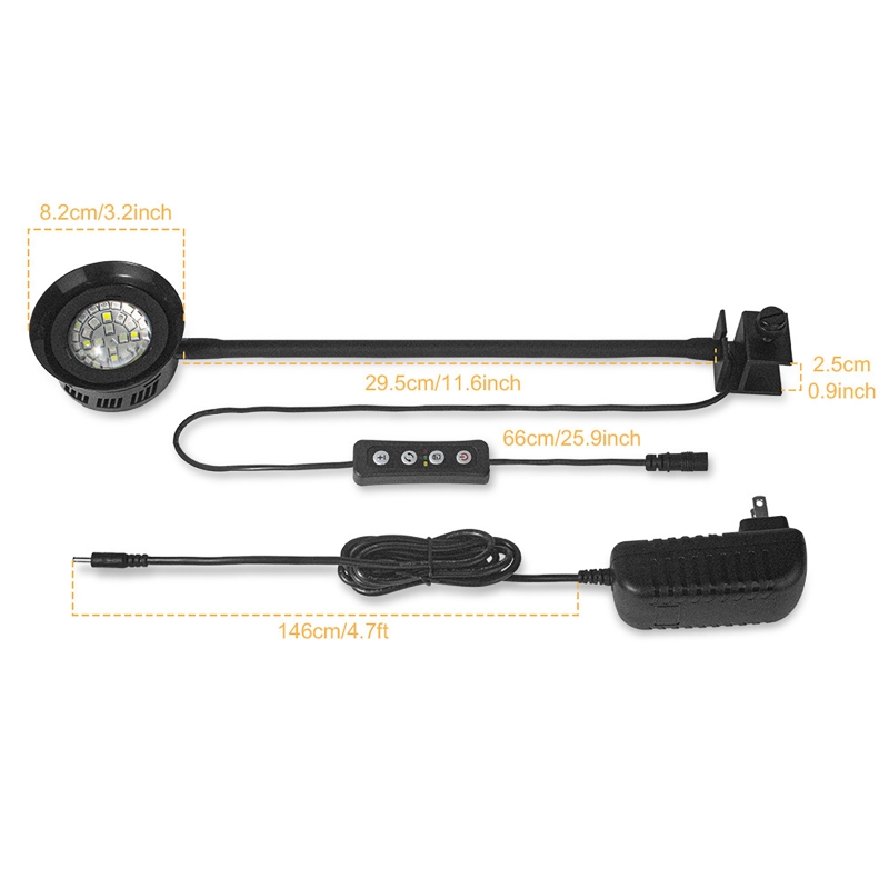 Aquarium LED Reef Light Seawat - Marine Aquarium Timing recension och pris