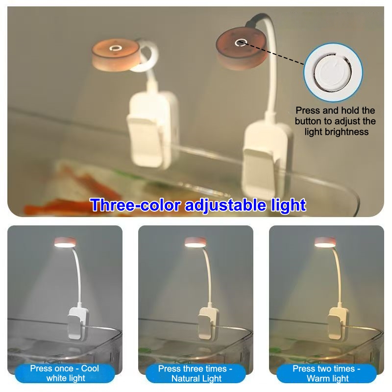 LED Aquarium Light Clip On Fis - Aquarium Marine Lights recension och pris