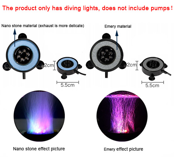 LED Aquarium Air Bubble Light  - Aquarium Marine Lights recension och pris