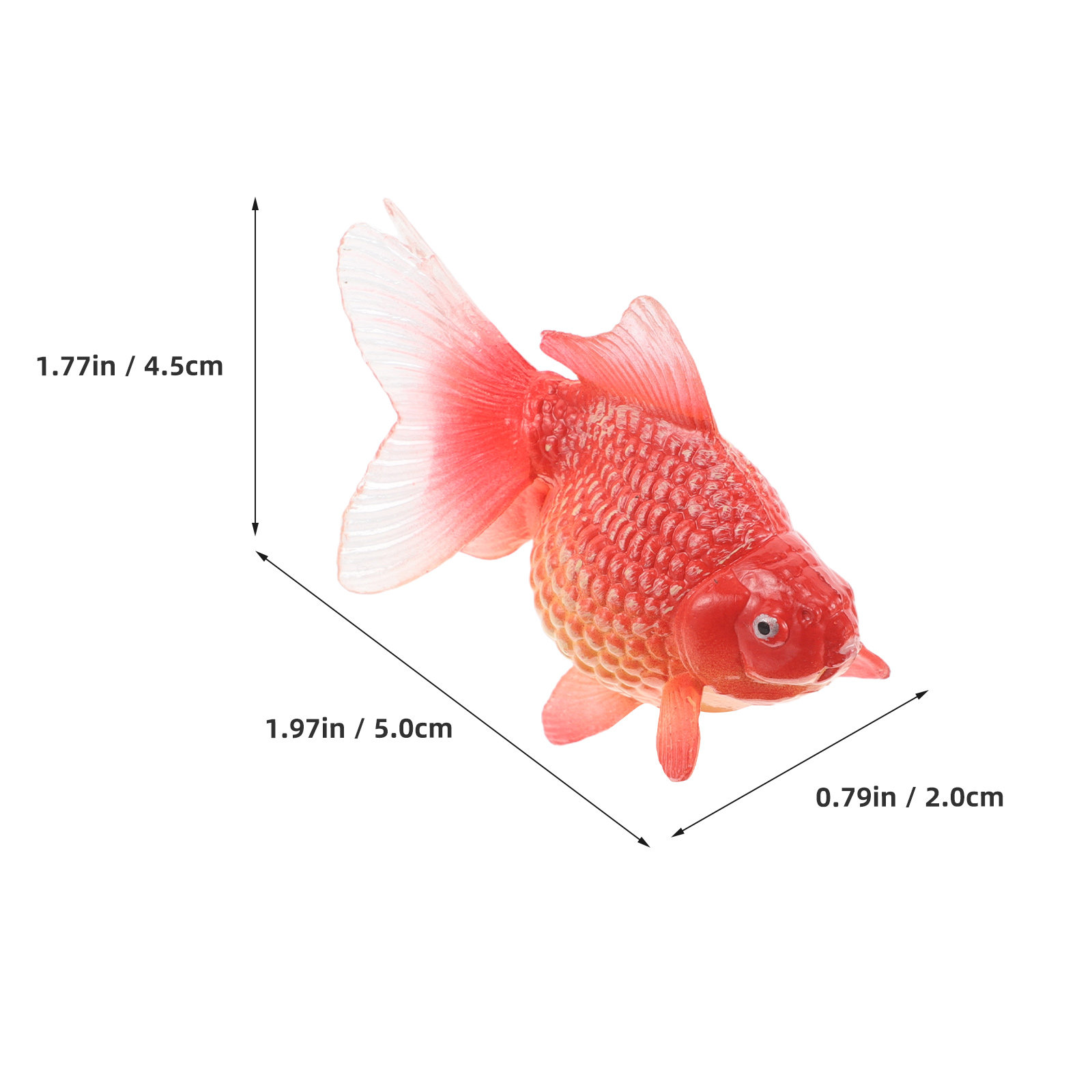 Realistic Aquarium Fish Goldfi - Marine Life Aquariums recension och pris