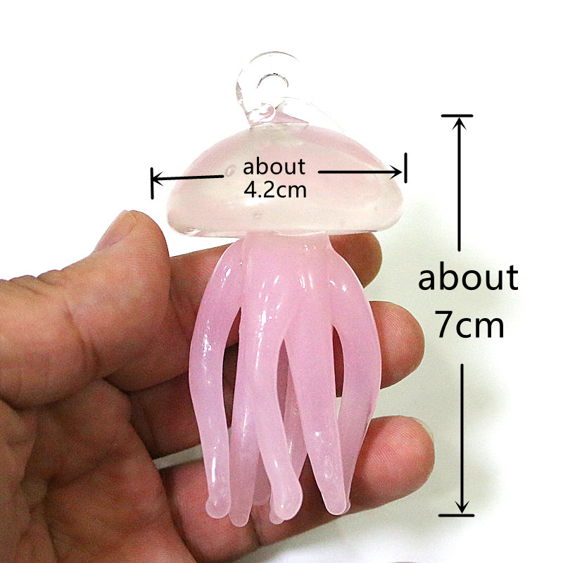 Pink Jellyfish Glass Pendant C - Marine Life Aquariums recension och pris
