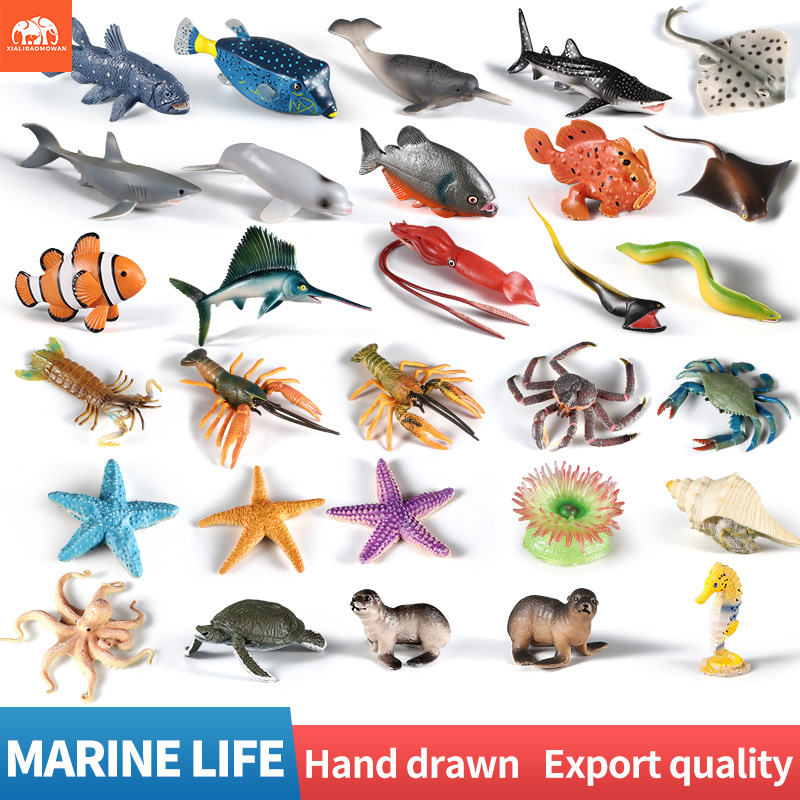 Sea Life Animal Action Figures - Marine Life Aquariums recension och pris